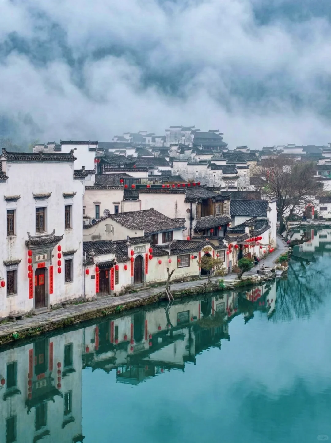 《国家地理》评出的皖南最美古村❗️后悔才来！