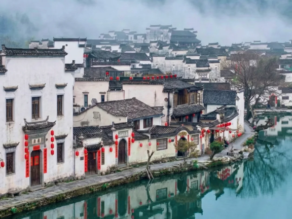 《国家地理》评出的皖南最美古村❗️后悔才来！